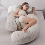 Gối bầu Coolmax cao cấp vải thoáng mát, Gối ôm bà bầu đa năng hỗ trợ giảm đau lưng nâng đỡ bụng giúp mẹ bầu ngủ ngon — ảnh 2