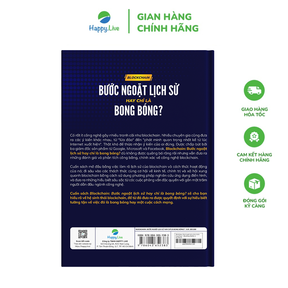 Ảnh Sách Blockchain: Bước ngoặt lịch sử hay chỉ là bong bóng? Hiện tại và tương lai của công nghệ Blockchain và tiền điện tử 2