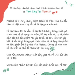 TỔNG HỢP- Tranh tô màu theo số, Tranh số hóa ANIME GENSHIN IMPACT có khung, kích thước 30x30cm