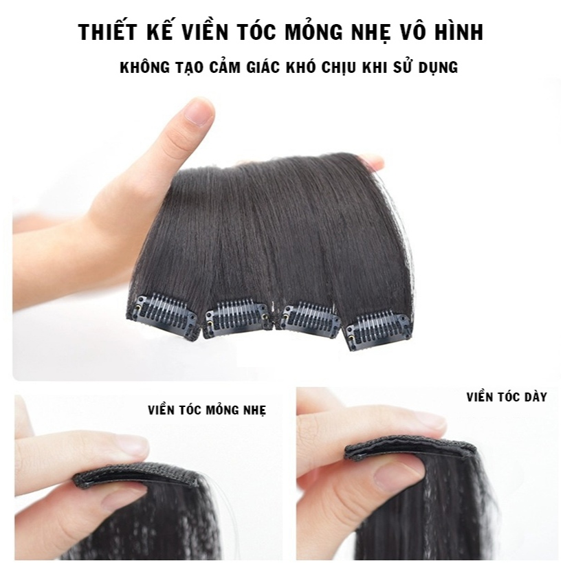 Tóc Giả Kẹp iAn, Tóc Kẹp Mảnh Nhỏ Mới Nhất, Cao Cấp NHất