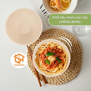 Tô Chén Xoắn Thái Nhựa Phíp Đựng Bún Phở Chè Nhựa Việt Nhật, Bộ Tô Nhà Hàng Cam Homeware