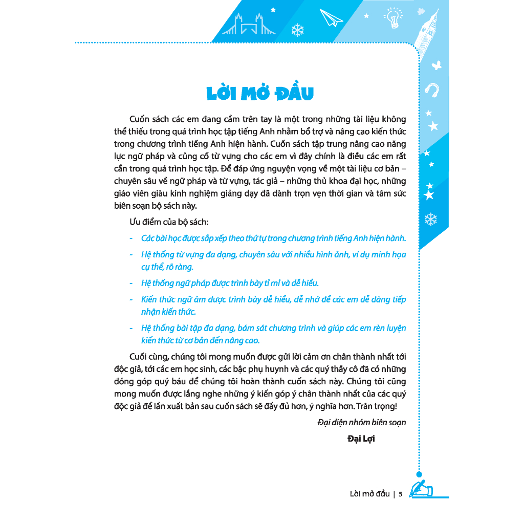 Ảnh Sách - GLOBAL SUCCESS Luyện chuyên sâu ngữ pháp và từ vựng tiếng anh lớp 9 tập 1 3
