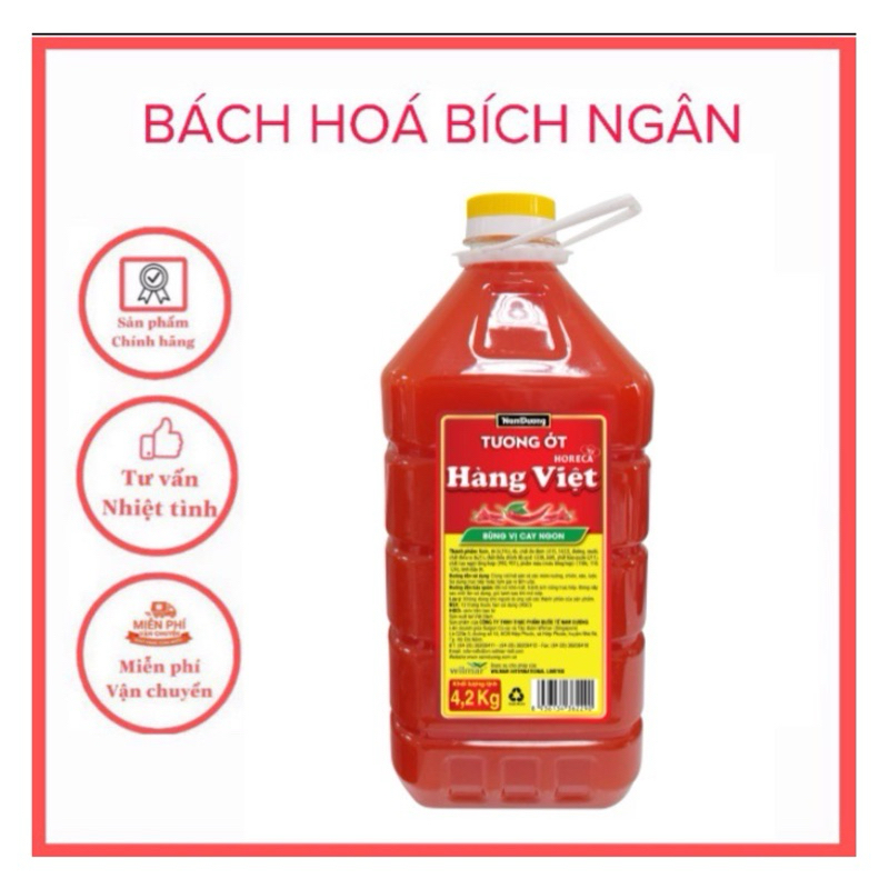 TƯƠNG ỚT NAM DƯƠNG HORECA 4.2KG