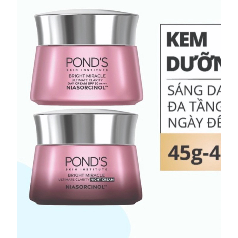 Kem Dưỡng Da 30g / 45gr Trắng Hồng Rạng Rỡ ban đêm/ ngày