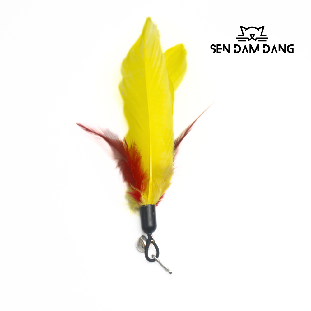 Lông Vũ - Chuông Gắn Cần Câu Kẽm