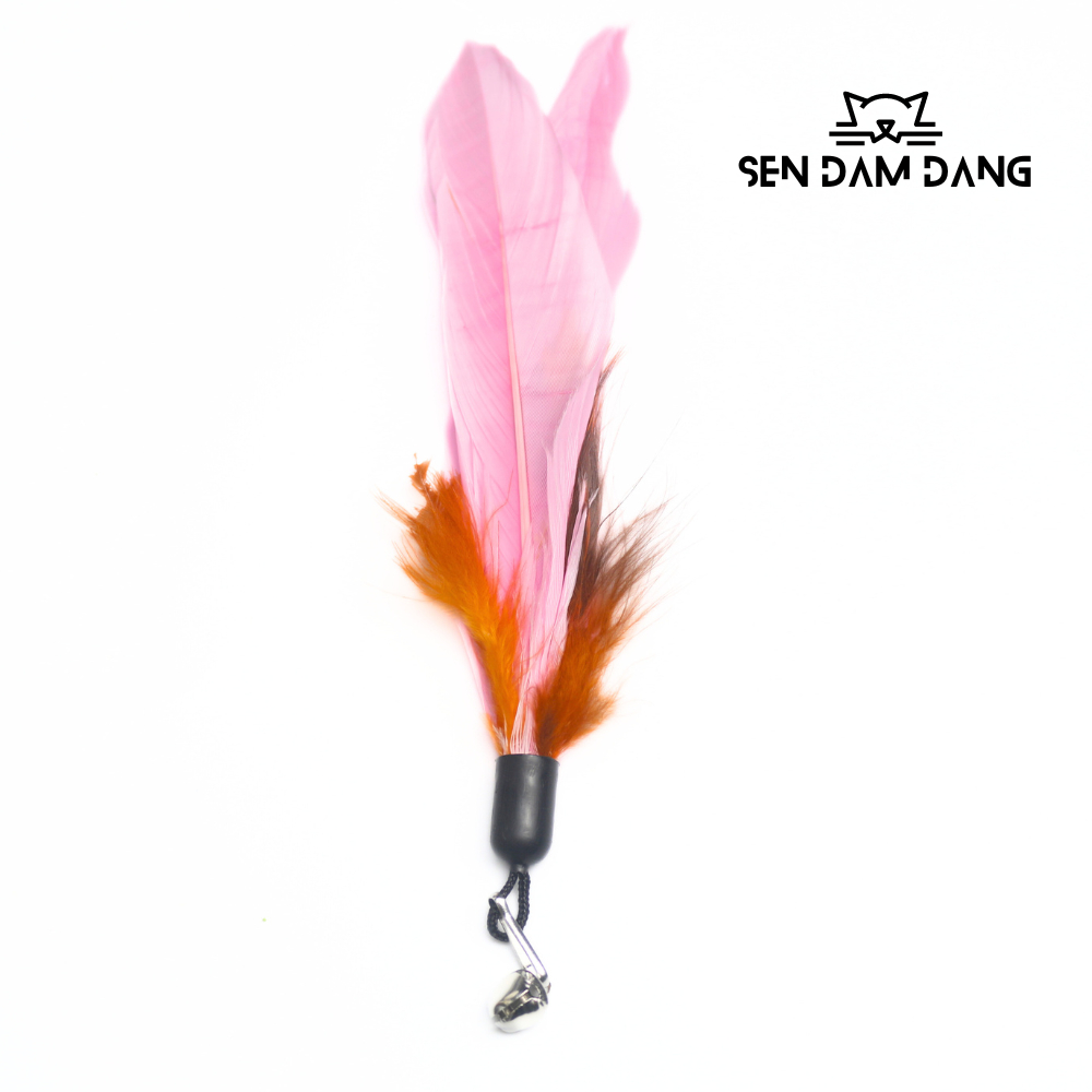 Lông Vũ - Chuông Gắn Cần Câu Kẽm