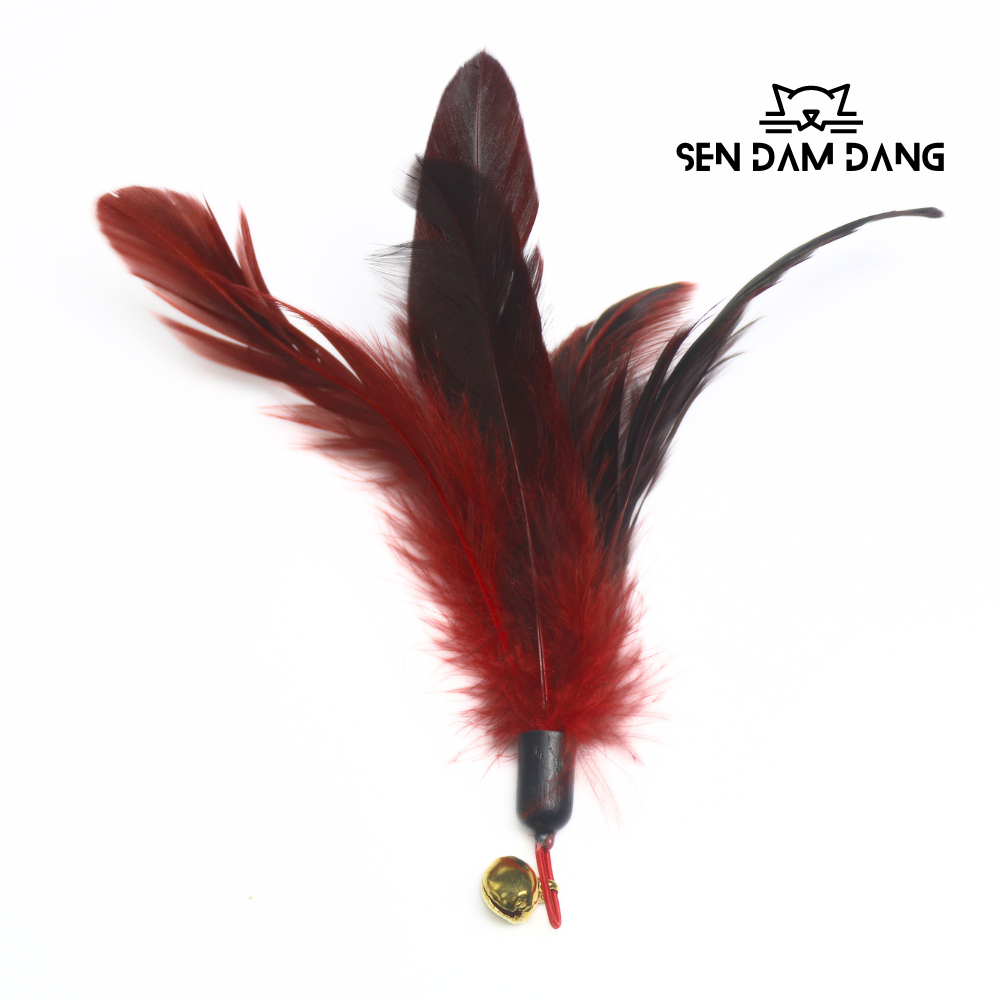 Lông Vũ - Chuông Gắn Cần Câu Kẽm