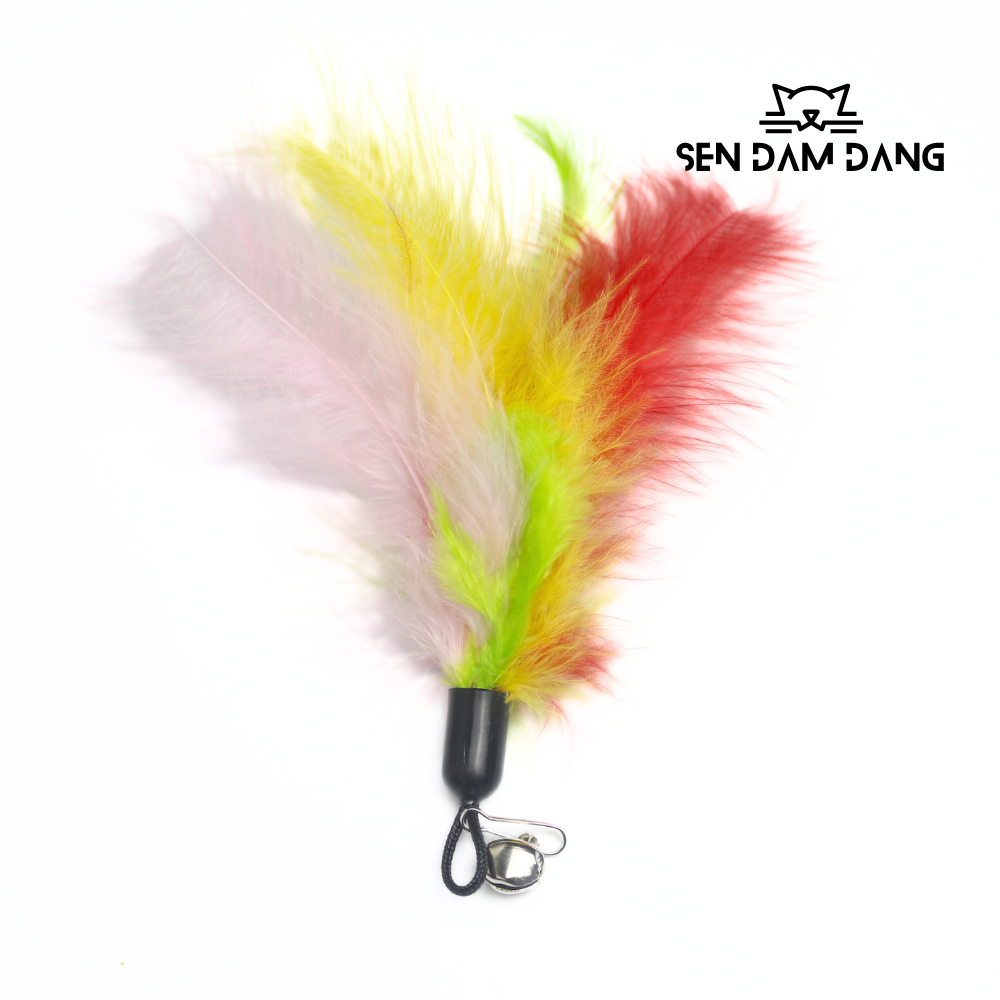 Lông Vũ - Chuông Gắn Cần Câu Kẽm