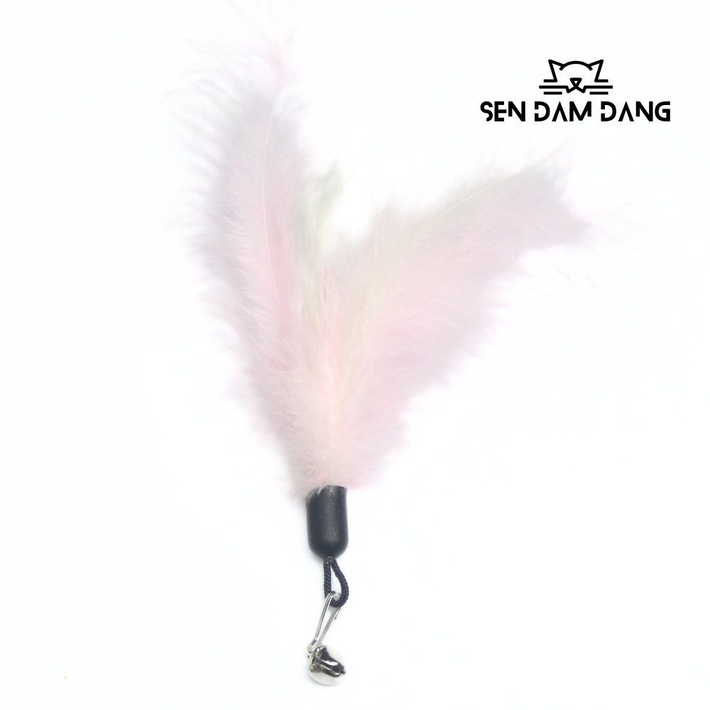 Lông Vũ - Chuông Gắn Cần Câu Kẽm