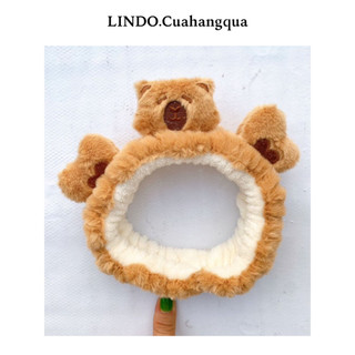 LINDOria Bờm Tóc, Cài Tóc Chuột Lang Nước Capybara Cute