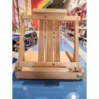Giá vẽ để bàn có khay đựng màu 42x36cm, VAT - COLORMATE