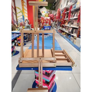 Giá vẽ để bàn có khay đựng màu 42x36cm, VAT - COLORMATE
