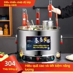 Máy nấu mì đa năng.Nồi phở thương mại, nồi phở điện, nồi lẩu để bàn, bánh bao, thịt om, lẩu cay, nồi phở xô — ảnh 1