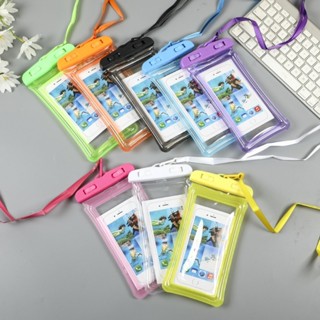 Túi Đựng Điện Thoại Chụp Hình Dưới Nước Có Phao--Loại Trong nhiều màu và loại hình thú. LMS