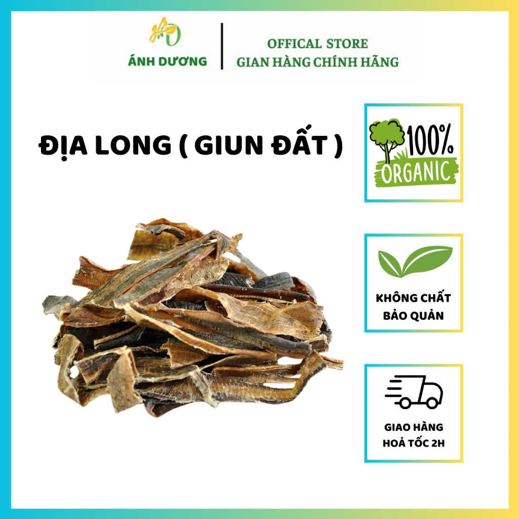 250GR Địa Long Sấy Khô ( To, Sạch, Đẹp ) Hàng Loại 1