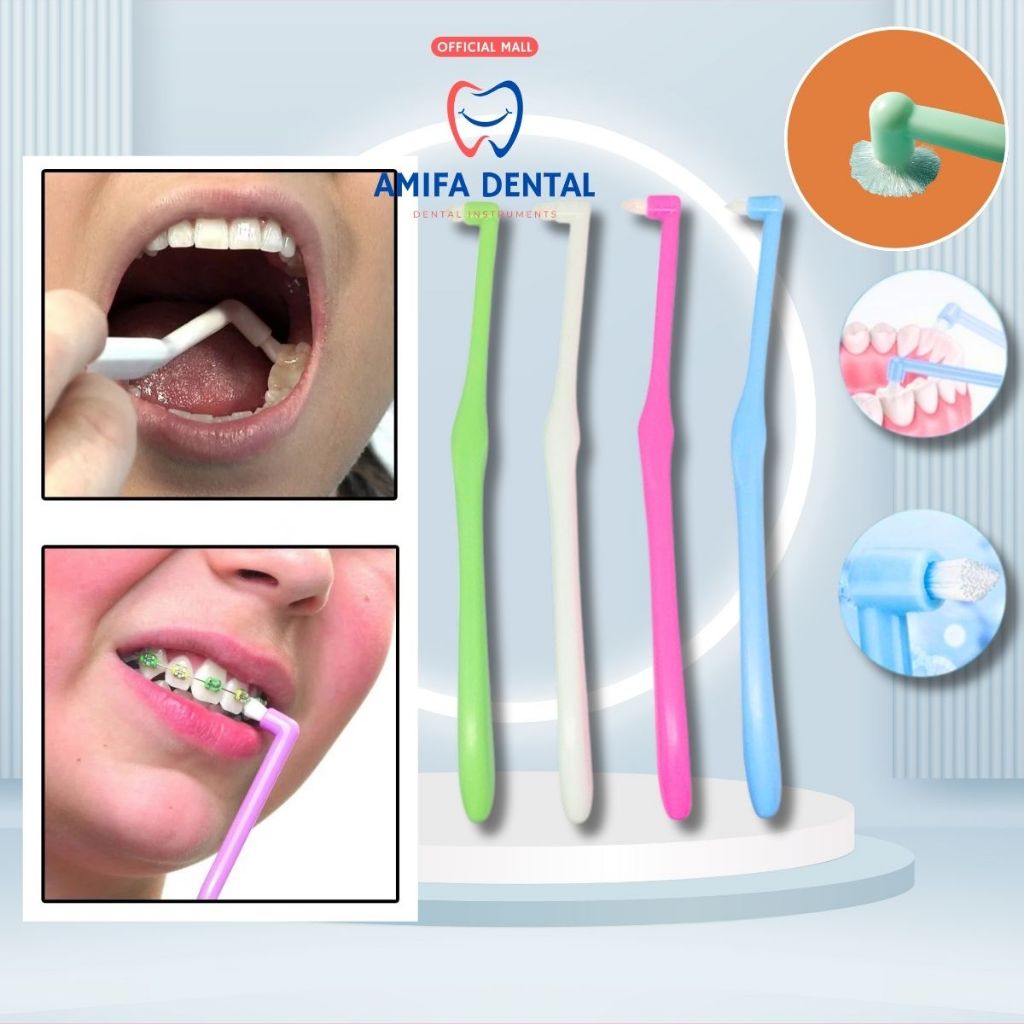 Bàn Chải Đánh Răng Chỉnh Nha Chữ V, Bàn Chải Chữ U, Bàn Chải Đầu Nhỏ, Bàn Chải Kẽ Răng Chữ L, Bàn Chải Niềng Răng