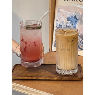 Bộ 6 Ly thủy tinh hiball cao, cốc thủy tinh chịu nhiệt phù hợp uống soda, nước ép, đồ uống có cồn