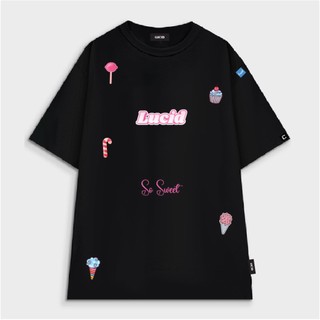Áo Thun LUCID Local Brand Unisex CANDY and ICE CREAM Nam Nữ Tay Lỡ From Rộng Chất Cotton