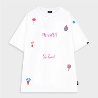 Áo Thun LUCID Local Brand Unisex CANDY and ICE CREAM Nam Nữ Tay Lỡ From Rộng Chất Cotton