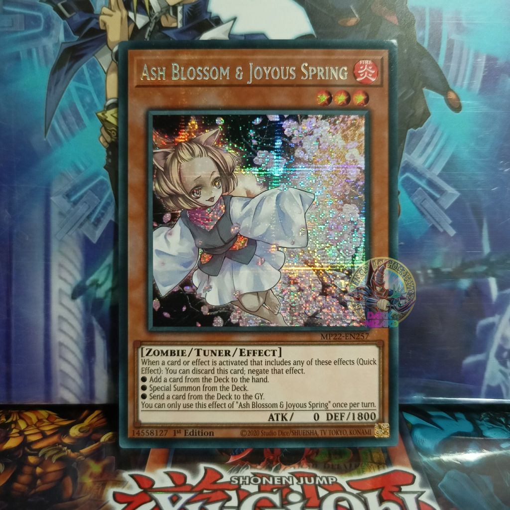 Ash Blossom & Joyous Spring – MP22-EN257 – Prismatic Secret Rare [Thẻ ...