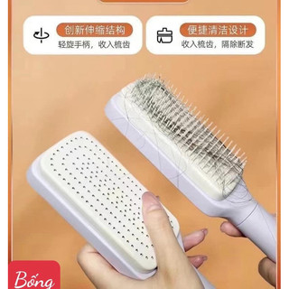 T&T0090 Lược chải tóc tự động làm sạch tóc rụng rối,Massage da đầu