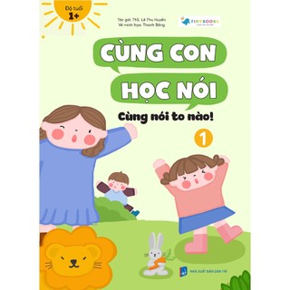 Sách - Bộ sách cùng con học nói -  Bộ sách dành cho bé trên 1 tuổi - Finybooks