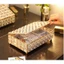 Cao cấp Necklace Bracelet Ring Đồ trang sức Hộp Vanity Table Crystal Jewelry Box