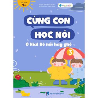 Sách - Bộ sách cùng con học nói -  Bộ sách dành cho bé trên 1 tuổi - Finybooks