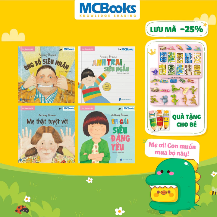 Sách - Bộ Sách Gia Đình Của Tớ - Sách gia đình hay cho bé - Đại Mai