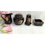 Bộ ấm chén men hỏa biến dáng gốc cây bé, to dung tích 400ml, 620ml - Gốm sứ Bát Tràng - Gốm Việt — ảnh 7