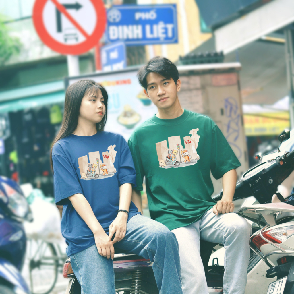 Áo thun Oversize cotton unisex nam nữ Goodore BST Phố Thị mẫu Vội thoáng mát năng động thiết kế độc đáo