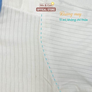 Bộ cộc tay quần dài, cho bé thương hiệu Mẹ & Con+, co giãn, thoải mái, cho bé từ 9 tháng đến 5 tuổi