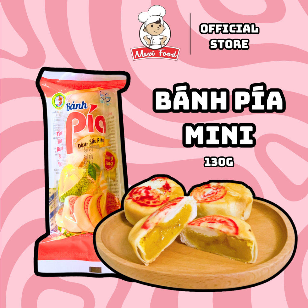 Bánh Pía Mini Nhân Đậu Xanh Sầu Riêng (Hộp 5c/9c) | MAXIFOOD | Shopee ...