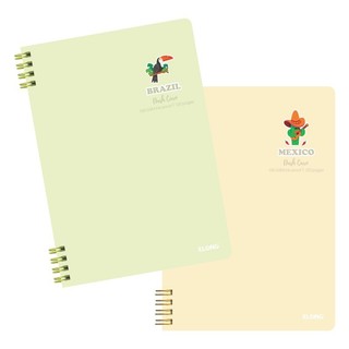 KLONG - Sổ Dash Caro (6x6)mm lò xo kép 2 đầu A5 120 trang 100/76; MS: 500 ♥ bujo, quà tặng, hssv