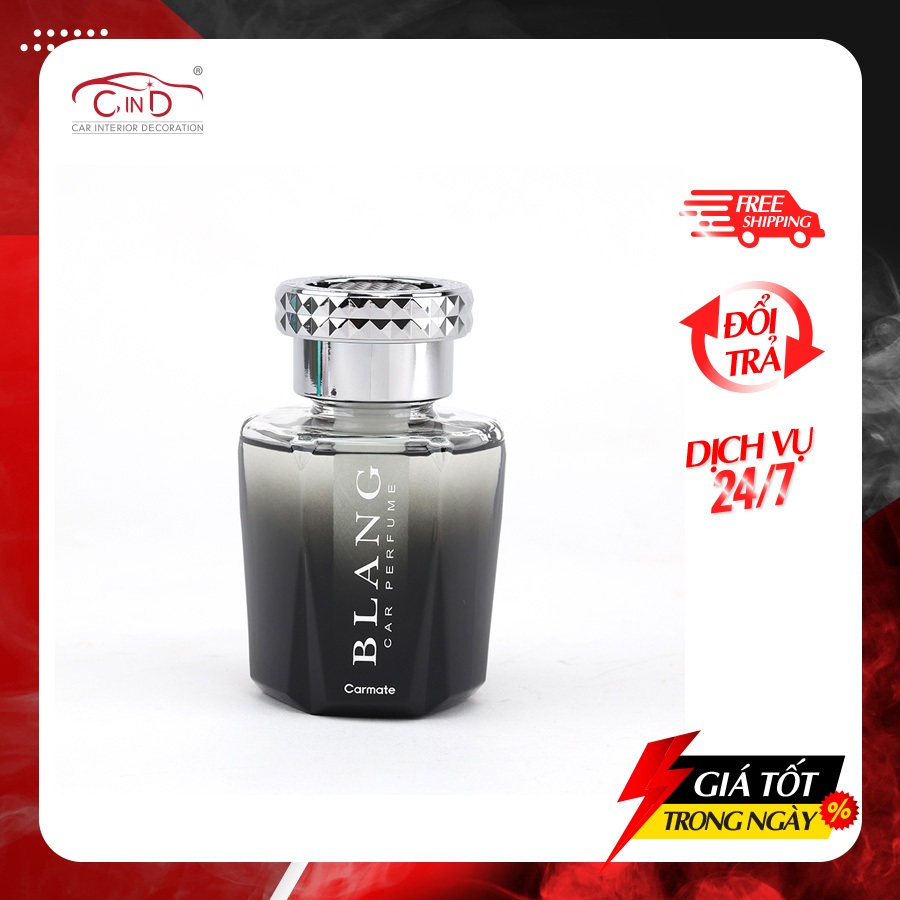 Nước Hoa Khử Mùi Trên Ô Tô CARMATE Blang Sirius L151 White Musk 130ml Phù Hợp Cho Nhiều Dòng Xe Ô Tô Xe Hơi Xe Tải