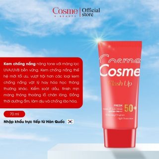 Kem Chống Nắng Dưỡng Trắng Chống Nhăn COSME Flash Up Suncream SPF50+ PA+++