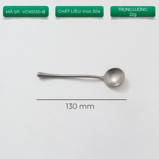 [VOLCANO] Muỗng cà phê inox 13cm