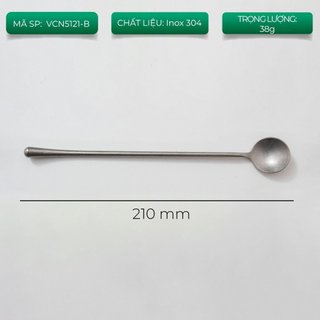 [VOLCANO] Muỗng cà phê inox 21cm