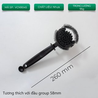 [VOLCANO] Cọ vệ sinh đầu group máy pha cà phê espresso