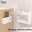 Kệ đựng wifi treo tường, Kệ wifi đặt modem kỹ thuật số ổ cắm điện chất liệu nhựa ABS cao cấp