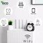 Kệ đựng wifi treo tường, Kệ wifi đặt modem kỹ thuật số ổ cắm điện chất liệu nhựa ABS cao cấp