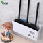 Kệ đựng wifi treo tường, Kệ wifi đặt modem kỹ thuật số ổ cắm điện chất liệu nhựa ABS cao cấp