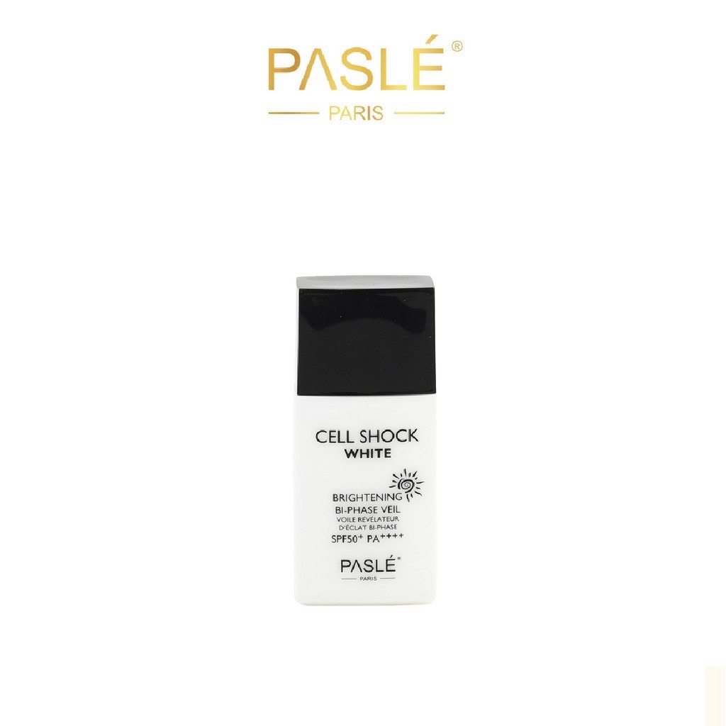 Ảnh Kem Chống Nắng Dạng Nhũ Tương CELL SHOCK WHITE CREAM PASLÉ Chống Oxy Hóa [SPF50+, PA++++] - 50ml/lọ 3