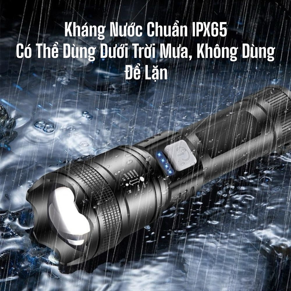 Đèn Pin Cầm Tay Anhlinh Nhỏ Gọn LED Siêu Sáng Chức Năng Rọi Siêu Xa Chống Nước Để Cắm Trại Đi Bộ Đường Dài Đa Năng