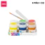 Set Màu Nước Dạng Hũ 15ml Chính Hãng Deli, Màu Nước Đẹp, Tô Màu Vẽ Tranh Custom Màu Tươi Sáng Đẹp Mắt