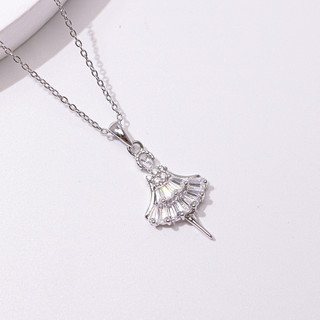 Dây chuyền bạc nữ LAMY Ballerina Princess Pendant Silver Necklace 6398
