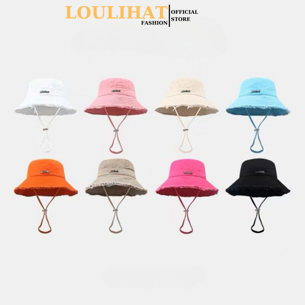 Nón bucket tua rua Hàn Quốc nam nữ, nón tai bèo vành rộng chống nắng ...