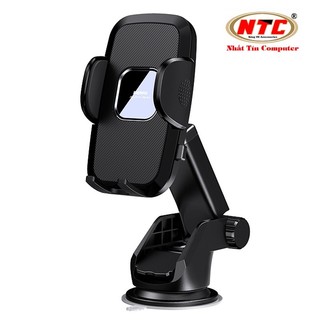 Giá đỡ kẹp Điện thoại cho ô tô xe hơi Remax RM-C50 (Đen) - Hãng phân phối
