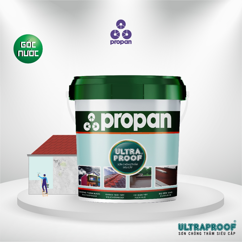 Propan - ULTRAPROOF - 960 - Sơn Chống Thấm Siêu Cấp - 6 kg | Shopee ...