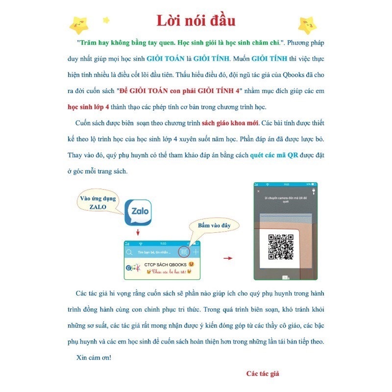 Sách - Để Giỏi Toán Con Phải Giỏi Tính 4 - Dành cho học sinh lớp 4 (1 cuốn)